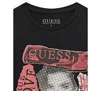 Guess Big Girls Long Sleeve Graphic T-Shirt