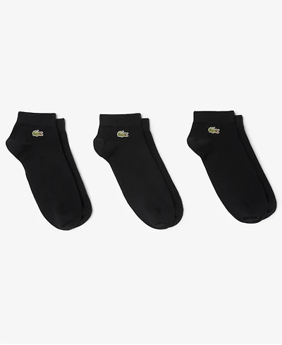 Lacoste Unisex 3-Pack Ankle Socks Set