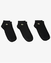 Lacoste Unisex 3-Pack Ankle Socks Set