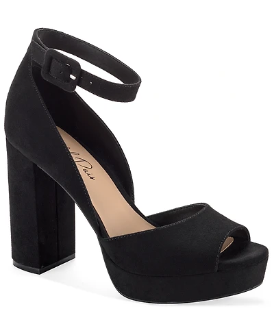 Wild Pair Women's Reemaa Peep Round Toe Pumps, Macy's Exclusive
