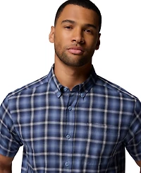 Columbia Men's Rapid Rivers Short Sleeve Plaid Shirt