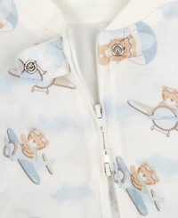 Baby Essentials Boys 4-Piece Teddy Bear Layette Set