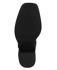 Mia Women's Diego Tall Harness Strap Block Heel Western Boots