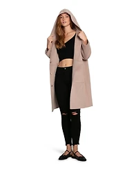 Belle & Bloom Women's Sunday Morning Hooded Coat