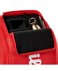 Wilson Super Tour Red Tennis Backpack - Red