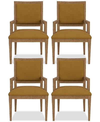 Everleigh 4 Pc. Upholstered Back Arm Chair