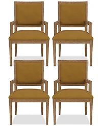 Everleigh 4 Pc. Upholstered Back Arm Chair