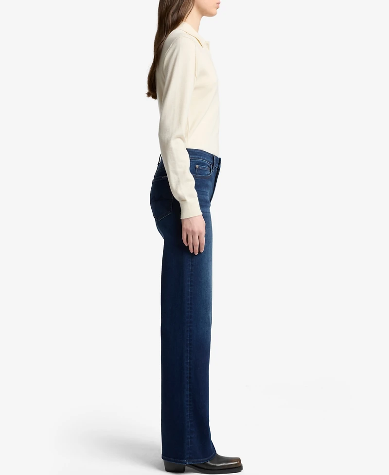 7 For All Mankind Women's Alexa Wide-Leg Jeans