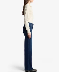 7 For All Mankind Women's Alexa Wide-Leg Jeans
