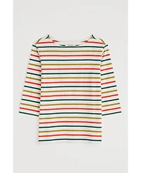 Seasalt Cornwall Women's Sailor Quarter Sleeve Top