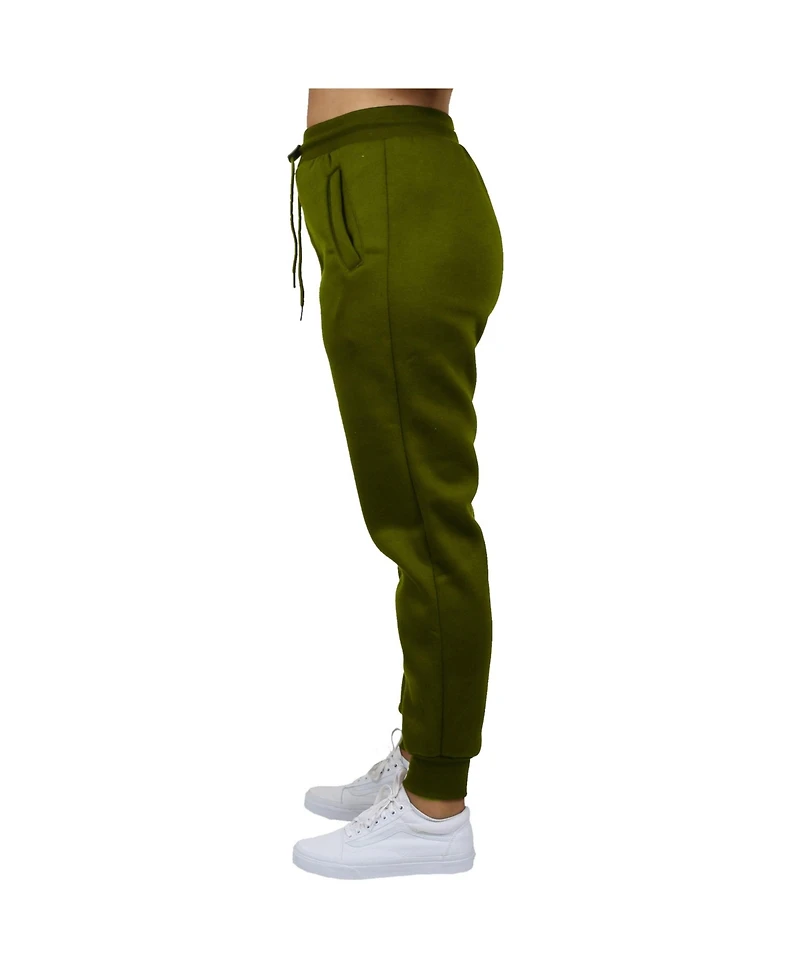 Galaxy By Harvic Women's Loose Fit Fleece Jogger Sweatpants
