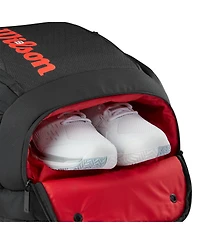Wilson Clash V3 Tennis Backpack - Black/Infrared