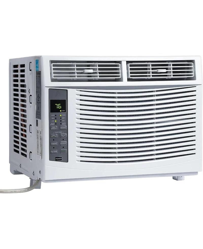 Gaomon 6,000 Btu WiFi Smart Window Air Conditioner - Energy Saving, Quiet Operation, Remote Controlled, Fast Cooling for Rooms up to 269 Sq. Ft
