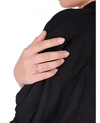 Devata Wheat Ring 14K Gold, 8, approx. 3.0 grams