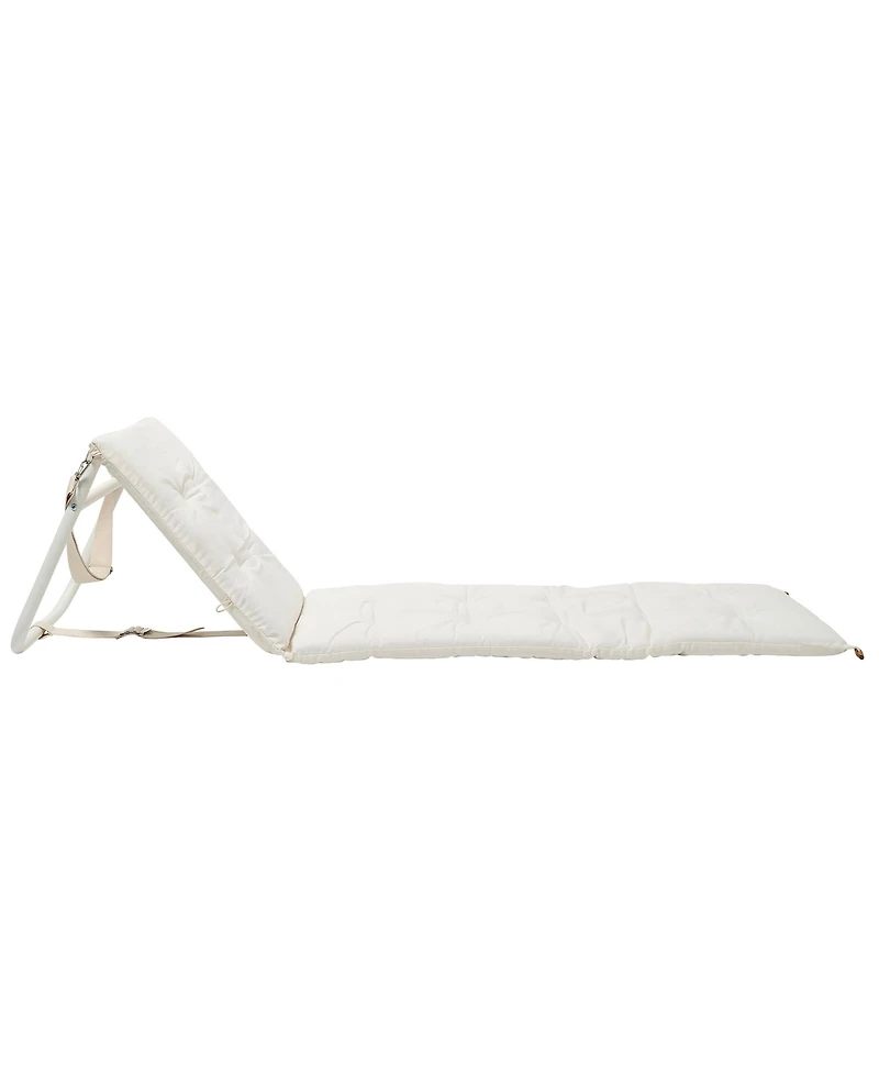Sunnylife Reclining Beach Chair: Casa Cream