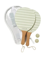 Sunnylife Vintage Beach Paddles: La Palma Sage Stripe