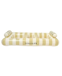 Sunnylife Luxe Twin Hammock Float: Casa Sand Stripe
