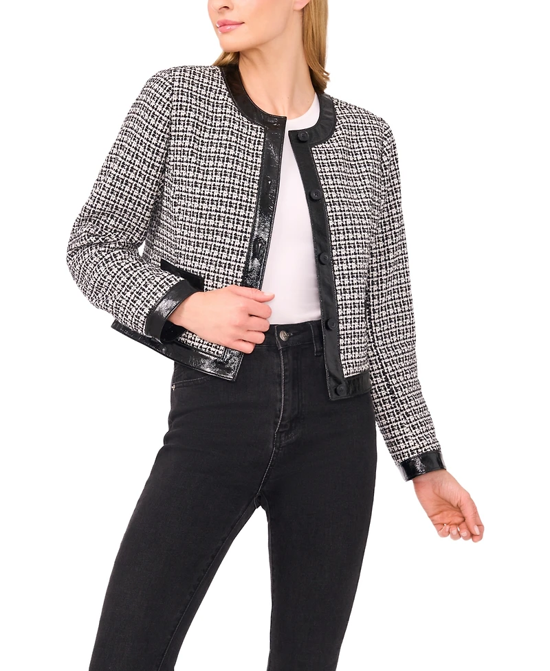 CeCe Women's Flap Pocket Jacket