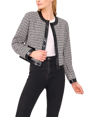 CeCe Women's Flap Pocket Jacket