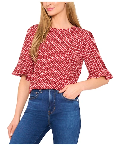CeCe Women's Crewneck Top