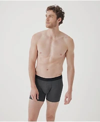 Pact Men's Organic Cotton Everyday Boxer Brief 4-Pack