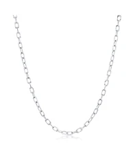 The Lovery Sparkle Cut Link Chain Necklace 14K Gold