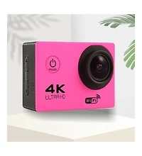 Scuba Cam – WiFi Waterproof action sport camera Pink