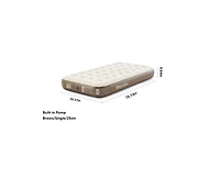 Naturehike 1/2/3 Person Self-Inflating Camping Air Mattresses,3 sizes Thick-Portable Lightweight Unmute-Sleeping Mat with Built-in Inflation Pump