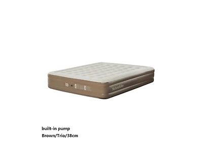 Naturehike 1/2/3 Person Self-Inflating Camping Air Mattresses,3 sizes Thick-Portable Lightweight Unmute-Sleeping Mat with Built-in Inflation Pump