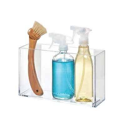 iDesign Adhesive Organizer Bin - Clear