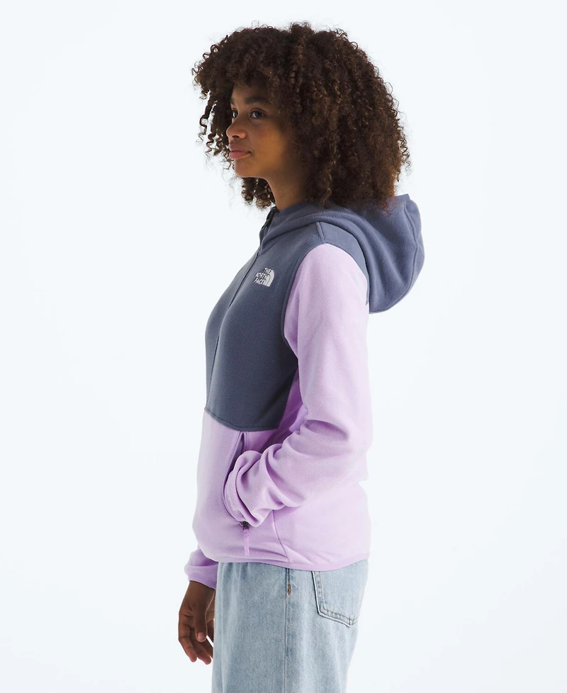 The North Face Big Girls Lightweight Glacier Full Zip Hoodie