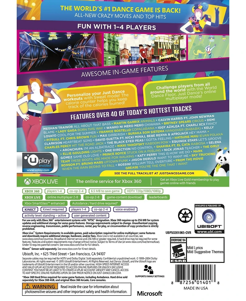 Ubisoft Just Dance 2016