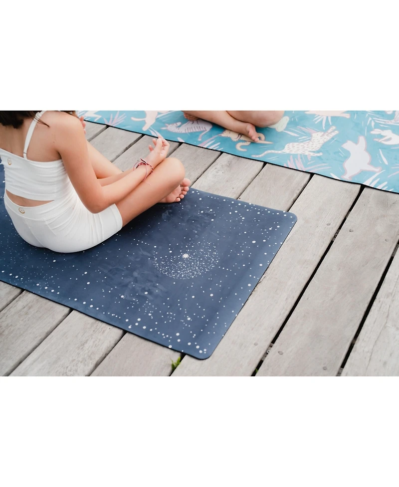 Yoga Design Lab Combo Kid's Mat - 2-in-1 (Mat + Towel)