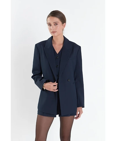 English Factory Women's Twill Jacket