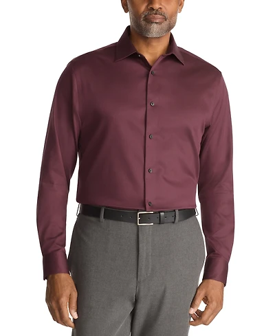 Calvin Klein Men's Steel Plus Regular Fit Dress Shirt