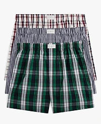 Tommy Hilfiger Men's 3-Pack Holiday Exclusive Woven Boxers
