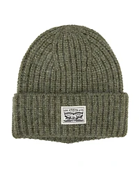 Levi's Men's Heathered Rib Knit Fashion Beanie
