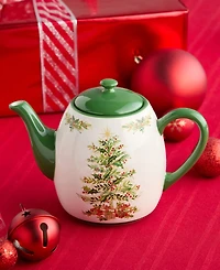 Certified International Holly Tree Teapot