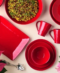Certified International Berry Red Christmas Dinnerware Collection