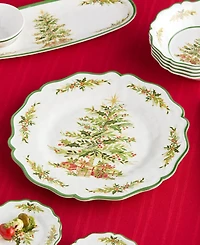 Certified International Holly Tree Melamine 2-Pc. Serving Platters