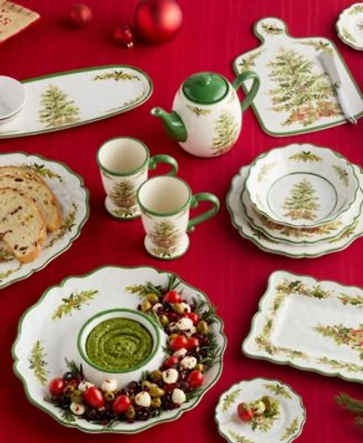 Certified International Holly Tree Christmas Dinnerware Collection
