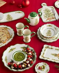 Certified International Holly Tree Christmas Dinnerware Collection