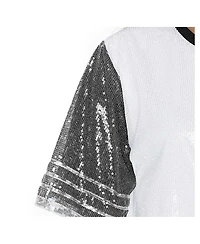 Gameday Couture Women's White Oregon Ducks Full Sequin Jersey Dress