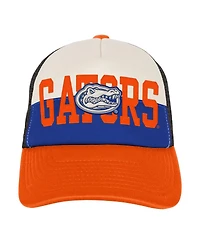 Outerstuff Big Boys and Girls Royal/Cream Florida Gators Modern Fan Trucker Adjustable Hat