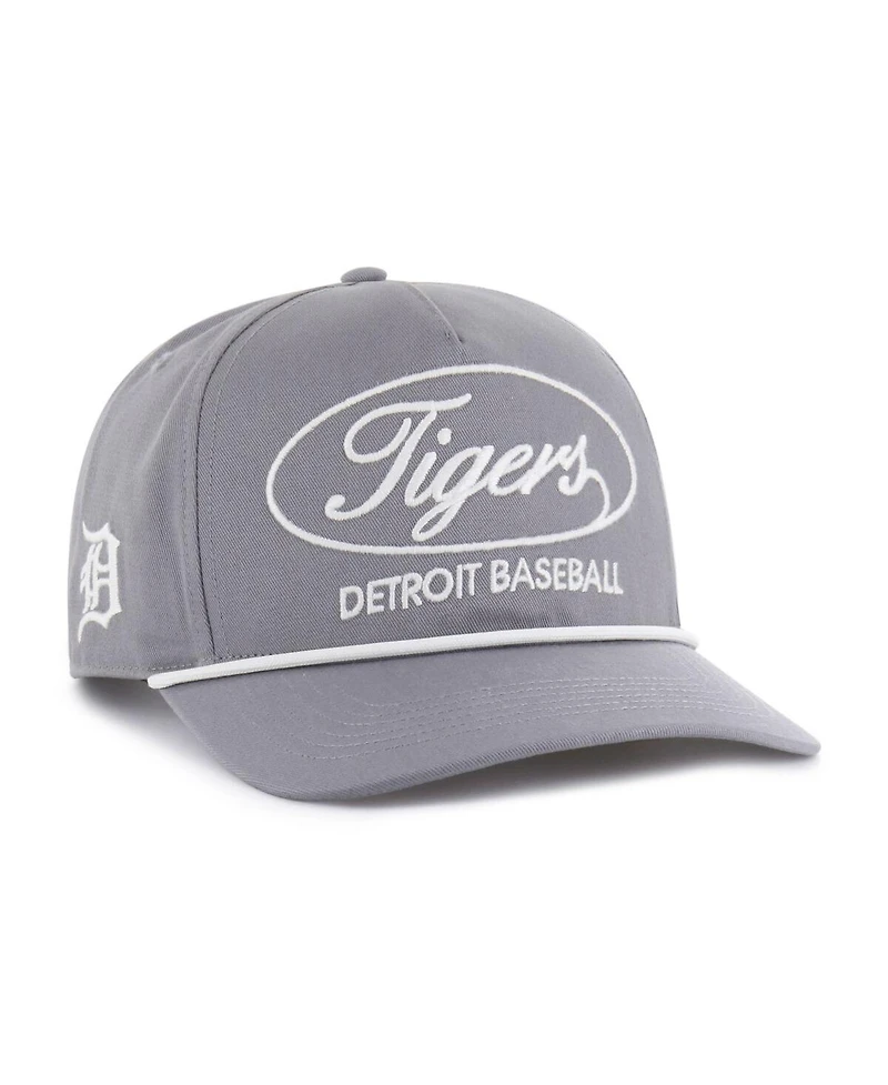 '47 Brand Men's Gray Detroit Tigers Foundational Hitch Adjustable Hat