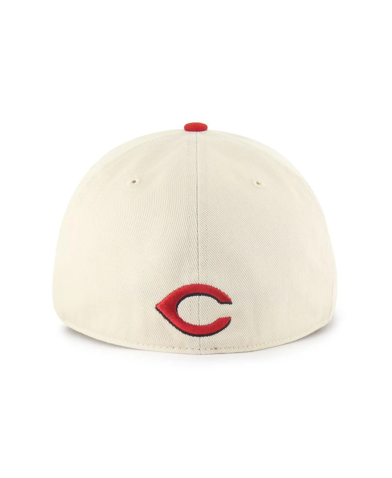'47 Brand Men's Natural Cincinnati Reds Crosstown Franchise Fitted Hat