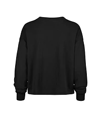 '47 Brand Women's Black Indianapolis Colts Outreach City Oversized Long Sleeve T-Shirt