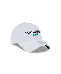 New Era Women's White Seattle Mariners Team Fan 9TWENTY Adjustable Hat