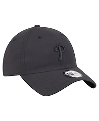 New Era Men's Black Philadelphia Phillies Ripstop Casual Classic Adjustable Hat