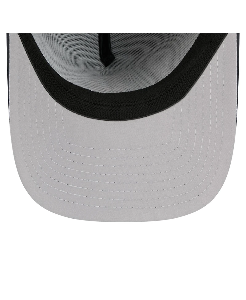 New Era Men's Navy Boston Red Sox 39THIRTY A-Frame Perforated Flex Hat